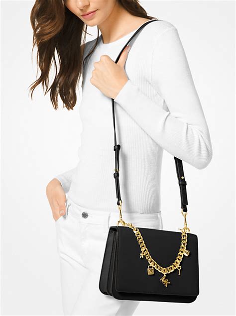 michael michael kors mott leather crossbody bag|Michael Kors new crossbody bag.